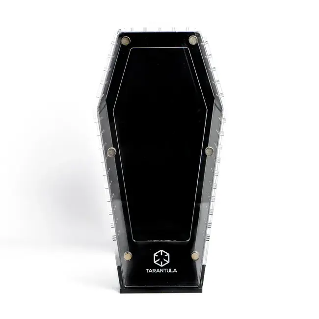 Tarantula Cribs Black Coffin Crib 10x5x5" Medium Tarantula Cribs