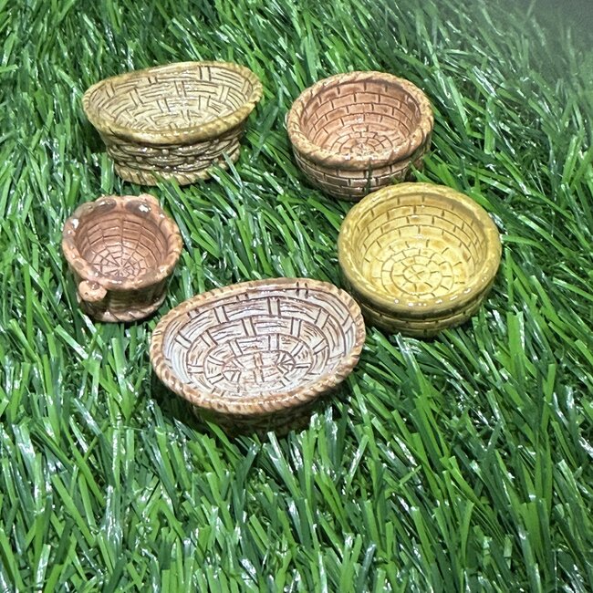 Mini Rustic Woven Basket (assorted style)