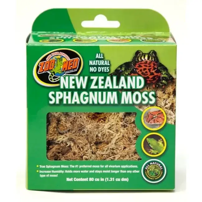 Zoo Med New Zealand Sphagnum Moss 80 Cubic Inches