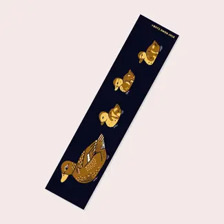 Ducklings Bumper Sticker - Stay Home Club