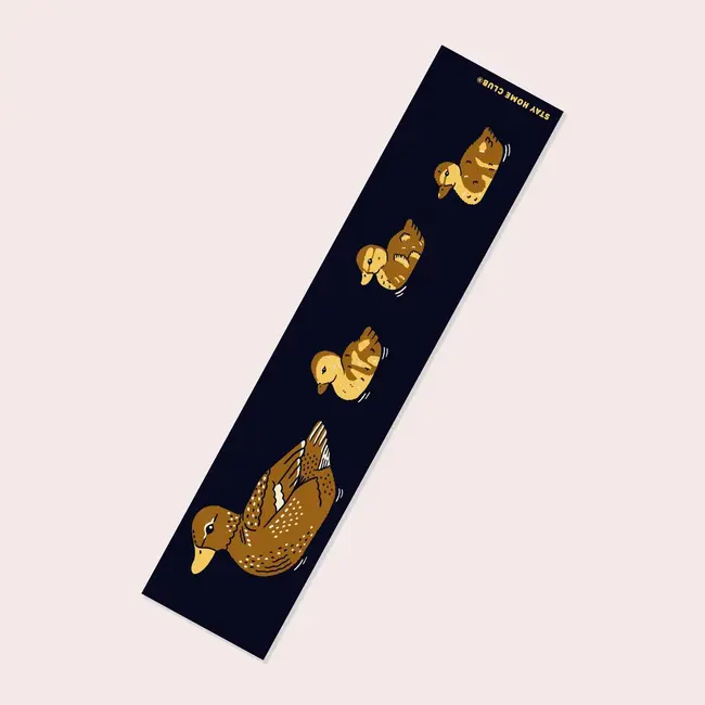 Stay Home Club Ducklings Bumper Sticker - Stay Home Club