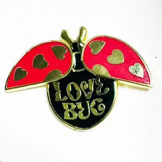 Strike Gently Co Love Bug Deluxe Pin by Strike Gently