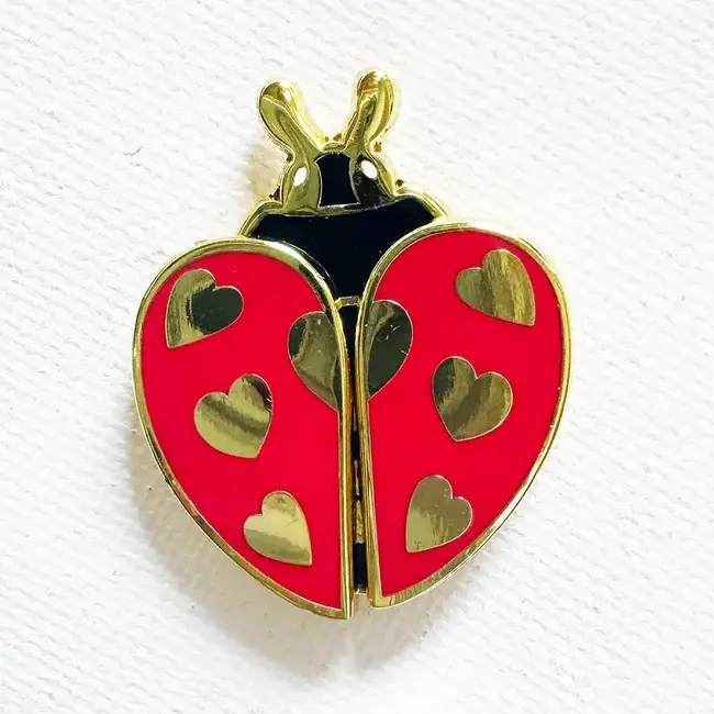 Strike Gently Co Love Bug Deluxe Pin by Strike Gently