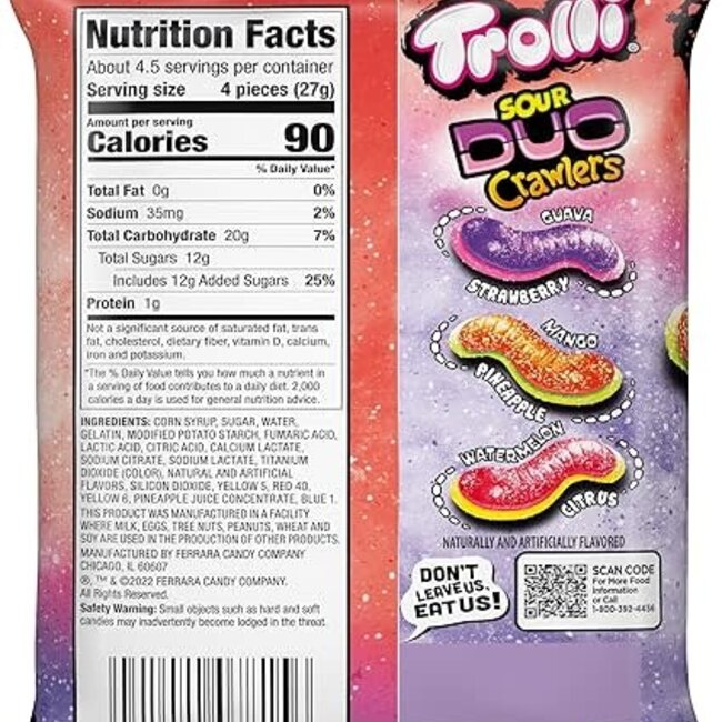 Trolli Duo Crawlers 4.25oz