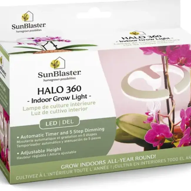 SunBlaster SunBlaster Halo 360 LED Plant Light