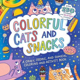 Colorful Cats and Snacks Coloring and Activity Book (Crayola)