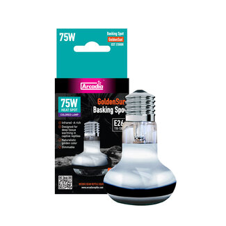 Arcadia Arcadia Golden Sun Basking Spot Lamp - 75W