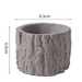 Roonami Grey Stump Cement Bowl 8.3 x 6.5cm