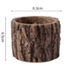 Brown Stump Cement Bowl 8.3 x 6.5cm