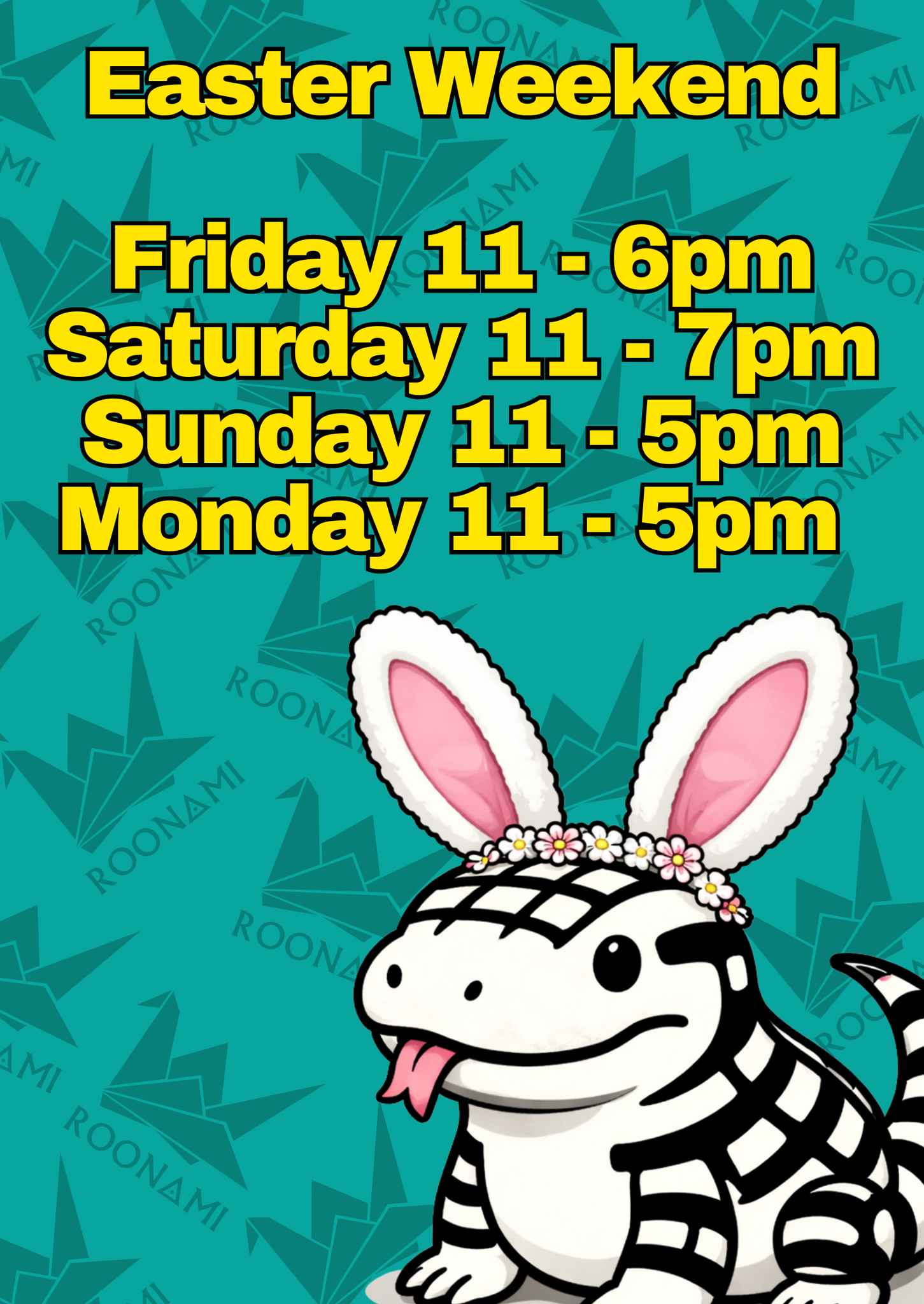 Easter Weekend Hours