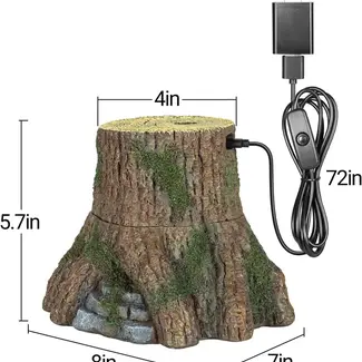 ReptiZoo Reptile Tree Trunk Humidifier 1L