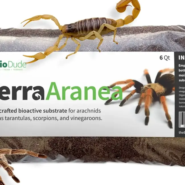 The BioDude The Bio Dude Terra Aranea Substrate for Tarantulas 6qt