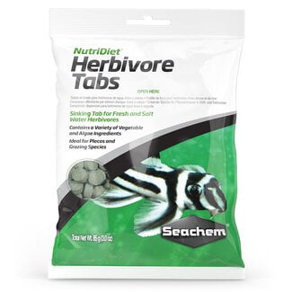 Seachem NutriDiet Herbivore Tabs 85 g