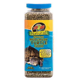 Zoo Med Zoo Med Natural Sinking Mud Musk Turtle Food 20oz