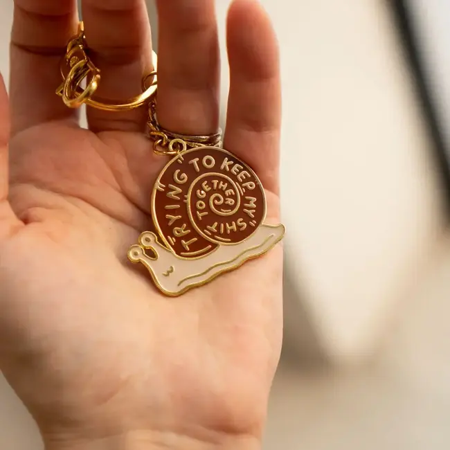 Stay Home Club - Trying Keychain