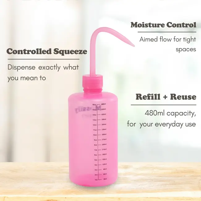 Mossify squirtr Bottle Pink