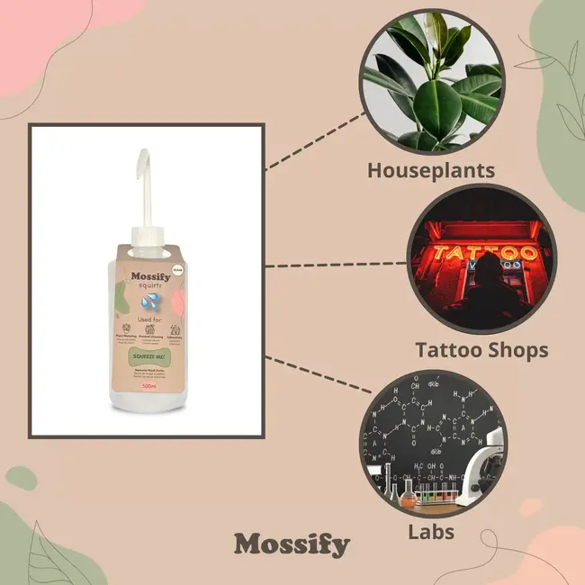 Mossify squirtr Bottle Pink