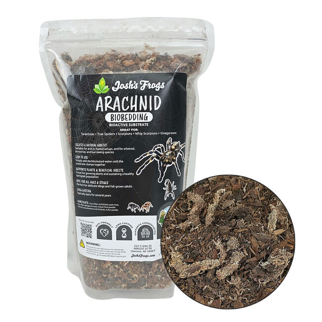 Josh's Frogs Arachnid BioBedding Bioactive Substrate - 1 quart