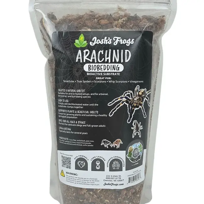 Josh's Frogs Arachnid BioBedding Bioactive Substrate - 1 quart