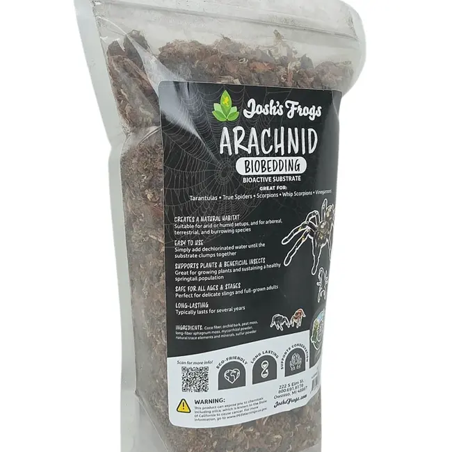 Josh's Frogs Arachnid BioBedding Bioactive Substrate - 1 quart