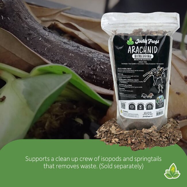 Josh's Frogs Arachnid BioBedding Bioactive Substrate - 1 quart