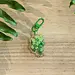 Little Lucky Clover 2" Sparkled Acrylic Charm Keychain by Frog Tree Games