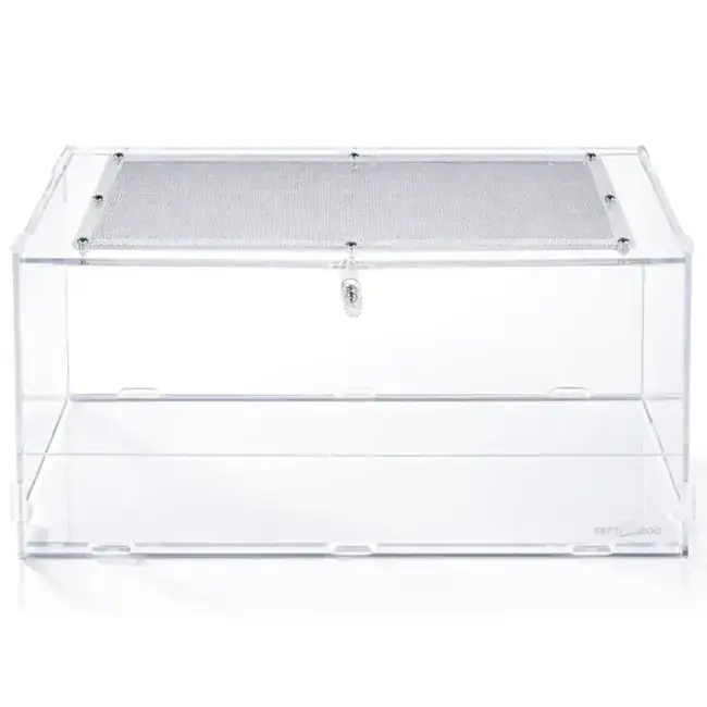 ReptiZoo Knock-Down Acrylic Enclosure 11.8" x 8" x 6", 3 mm Thick