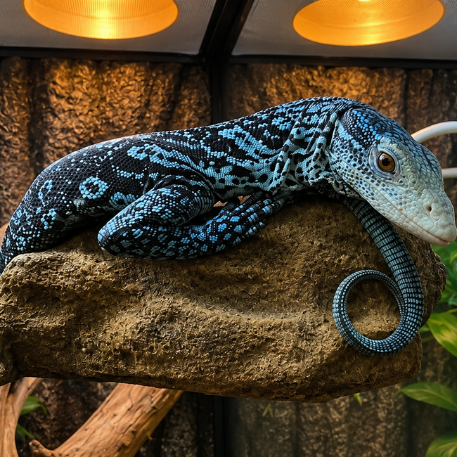 Blue Spotted Tree Monitor, Varanus macraei