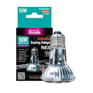 Arcadia Arcadia Golden Sun Basking Halogen Lamp 50W