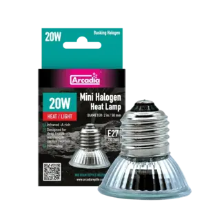 Arcadia Arcadia Reptile Mini Halogen Heat Lamp 20 W