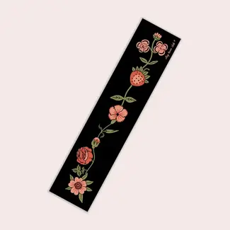 Flower Chain Bumper Sticker by Stay Home Club