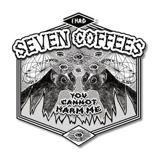Arcane Bullshit “Seven Coffees” Vinyl Sticker