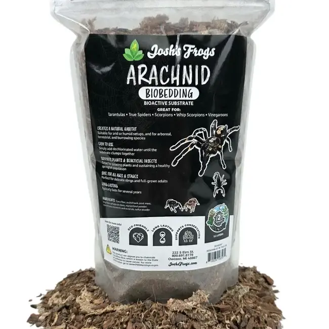 Josh's Frogs Arachnid BioBedding Bioactive Substrate - 2 quart