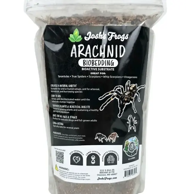 Josh's Frogs Arachnid BioBedding Bioactive Substrate - 2 quart