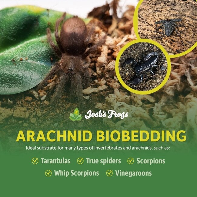 Josh's Frogs Arachnid BioBedding Bioactive Substrate - 2 quart