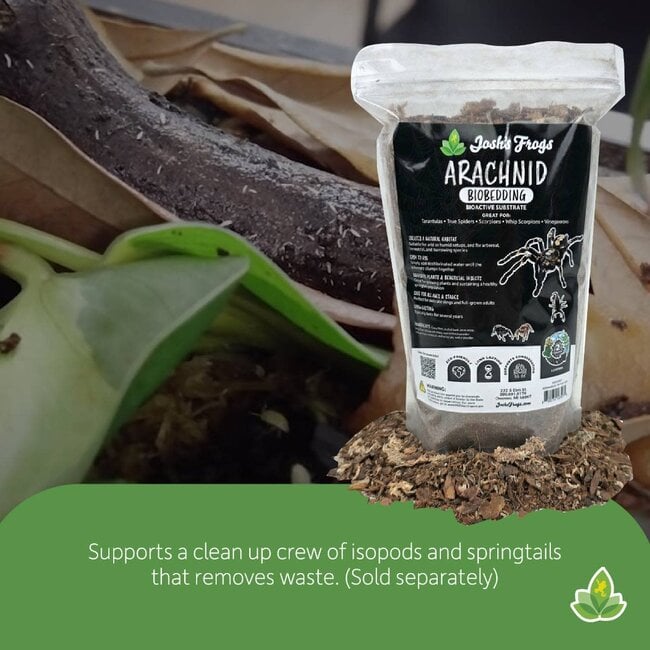 Josh's Frogs Arachnid BioBedding Bioactive Substrate - 2 quart