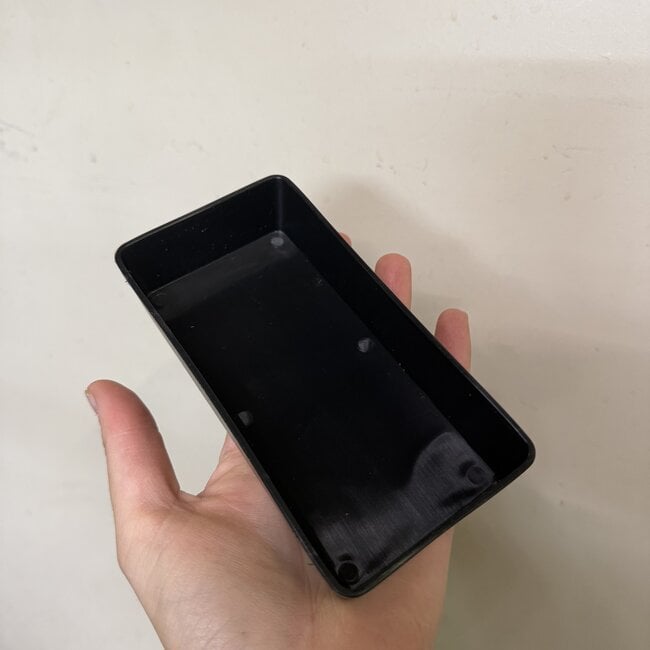 Black PVC Water Dish Bowl 5.5x3x1"