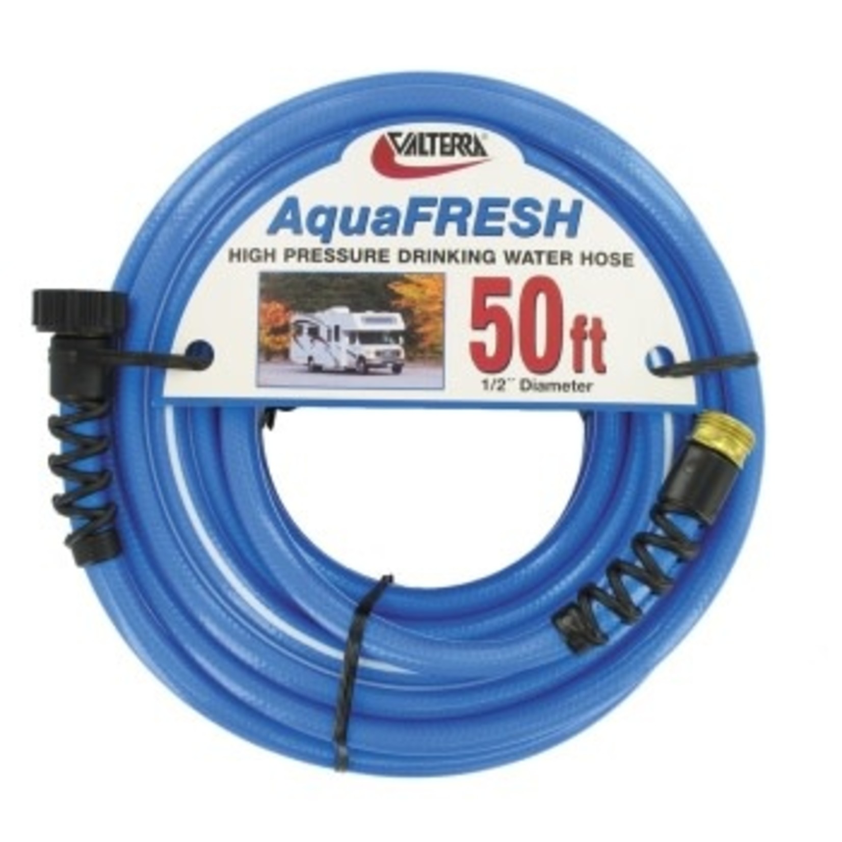 Valterra Products, Inc. Drinking Water Hose, 1/2" x 50", Blue
