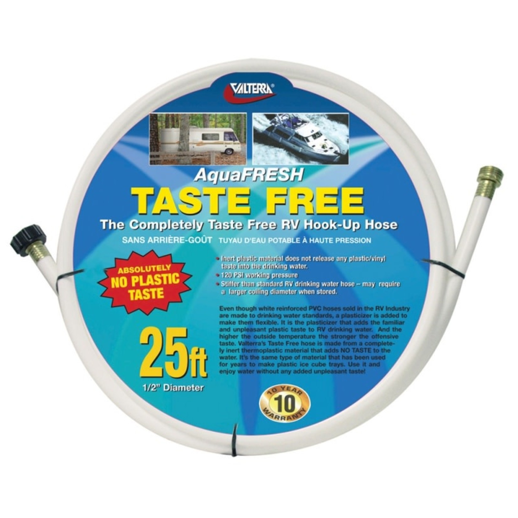 Valterra Products, Inc. Drinking water hose 1/2"x 25" Taste free