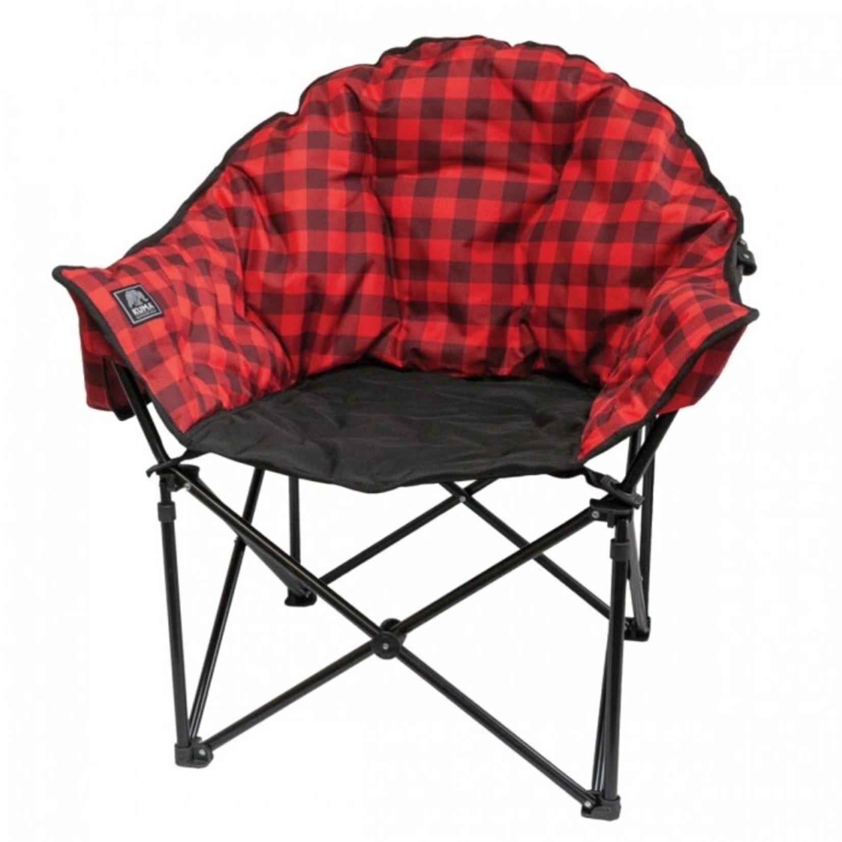 Kuma Outdoor Gear Lazy Bear Chair-Black and Red plaid