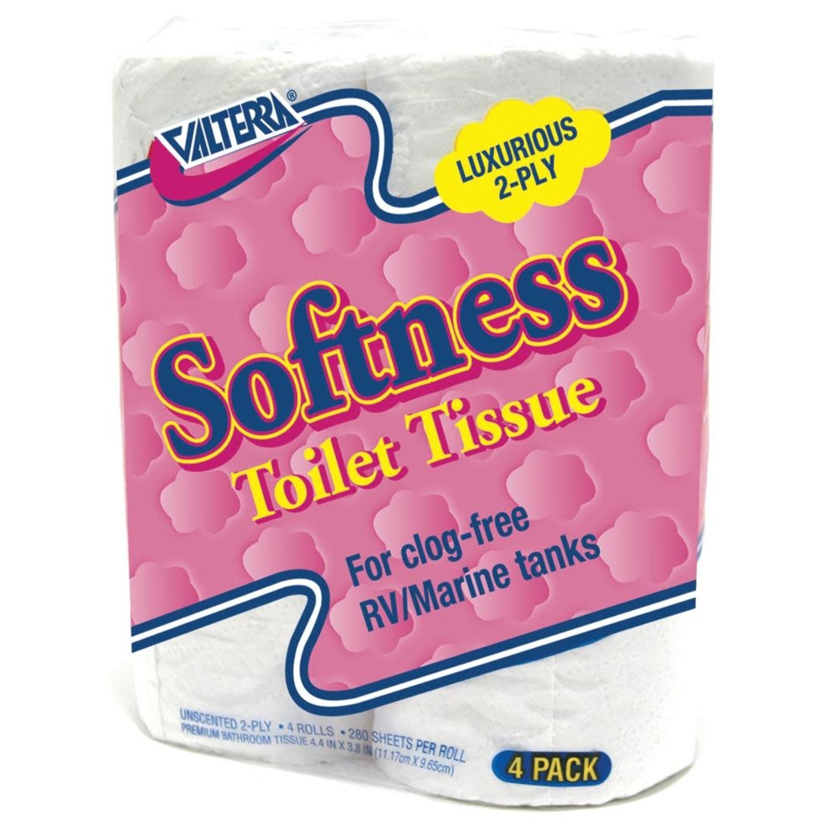 Valterra Products, Inc. Softness toilet paper/tissue, 4 pk
