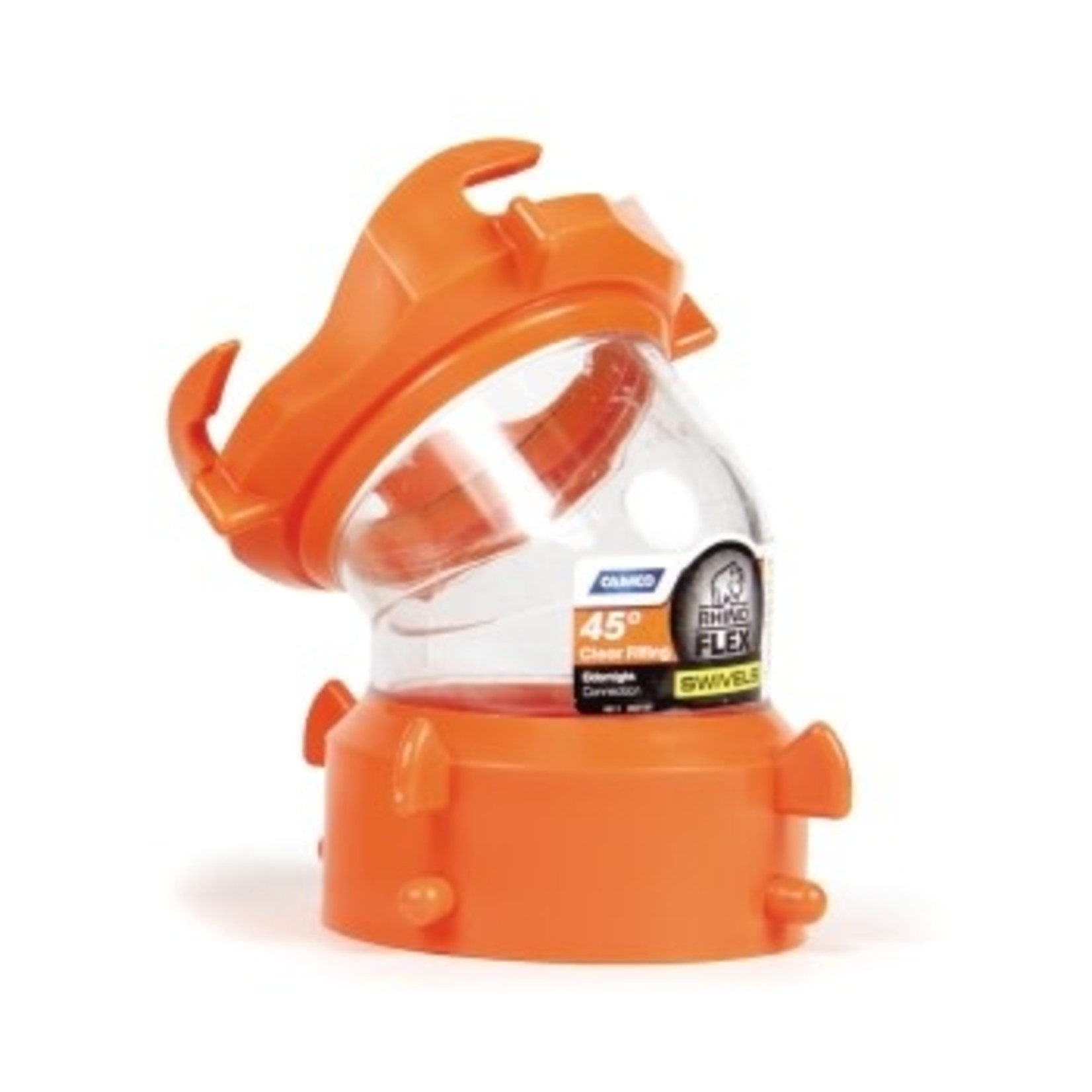 Camco Mfg., Inc. Rhino flex 45 degree clear swivel fitting