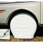 ADCO Products Tyre Gards #2 30"-32" Pair, White Vinyl