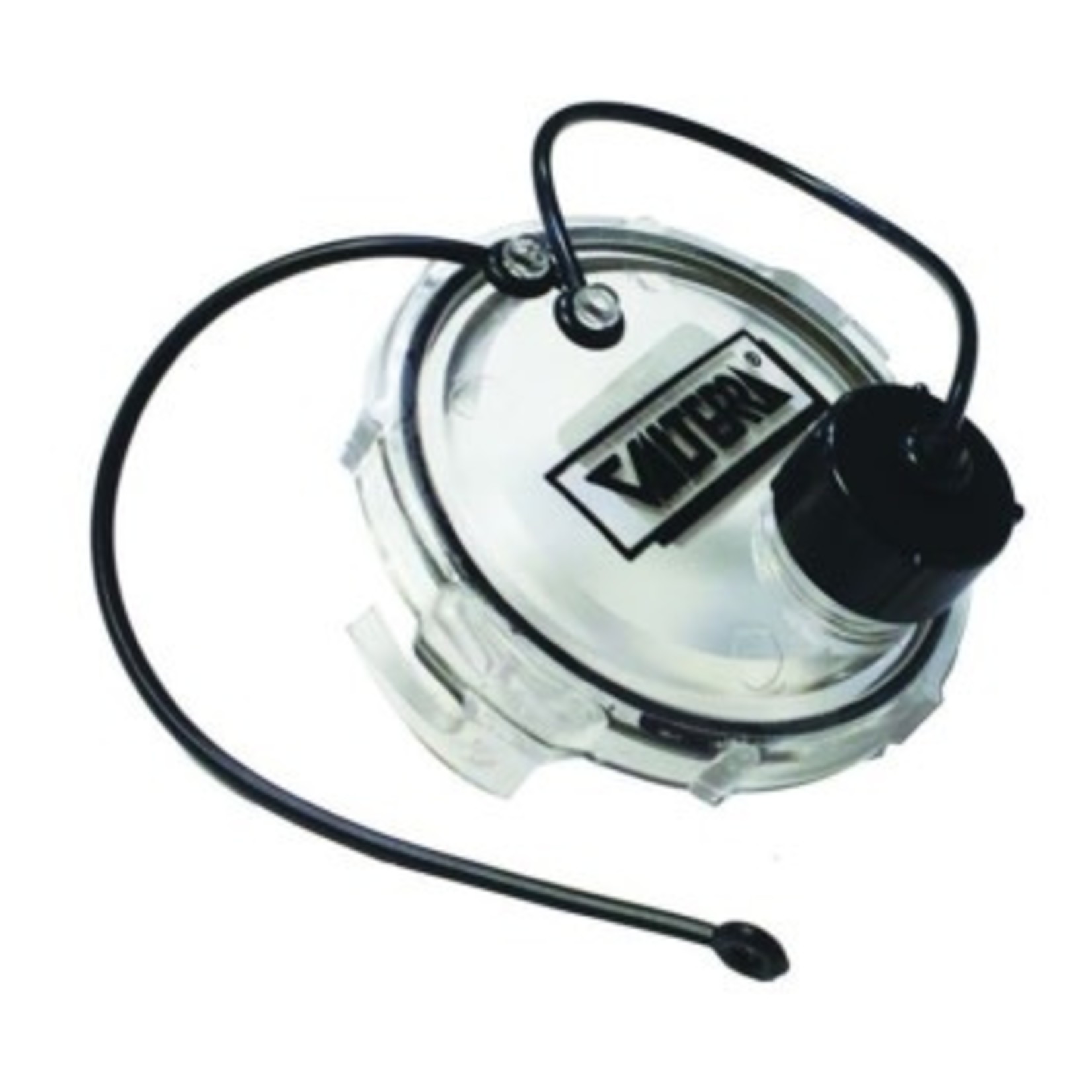 Valterra Products, Inc. Waste Valve Cap, 3", 3/4" GHT with Cap, Clear, Bulk