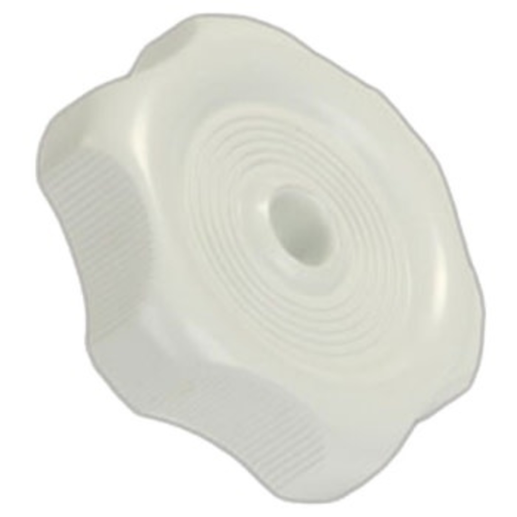 J. R. Products 1/2" Shaft Window Knob, White