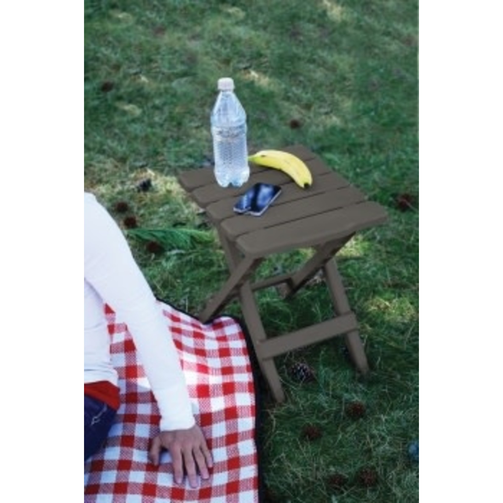 Camco Mfg., Inc. Adirondack Table, Charcoal