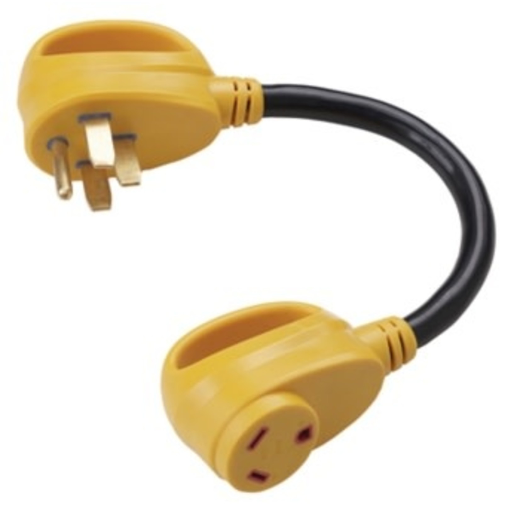 Marinco Adapter, 50A Male to 30A Female, Dogbone