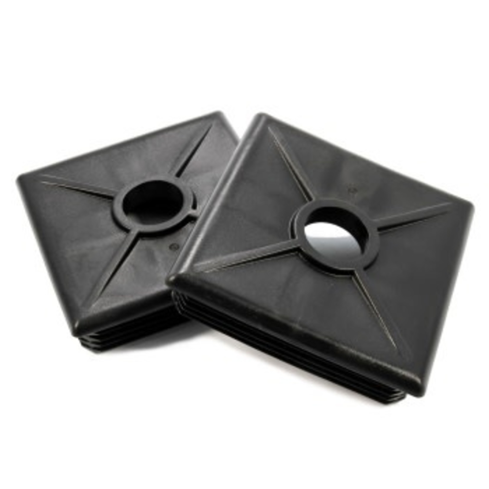 Camco Mfg., Inc. 3" RV Bumper Caps-Black 2/Card