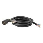 CURT Replacement 7-Way RV Blade with 10' Wires (Trailer Side)