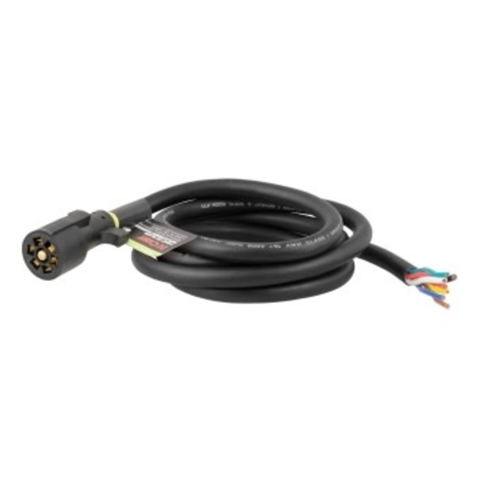 CURT Replacement 7-Way RV Blade with 10' Wires (Trailer Side)